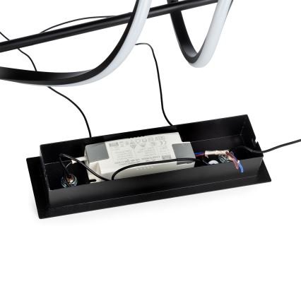 ONLI - LED Luster na lanku TWIST LED/30W/230V 4000K čierna