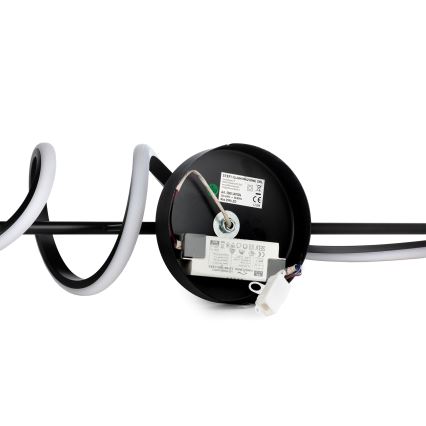 ONLI - LED Nástenné svietidlo TWIST LED/25W/230V 4000K čierna