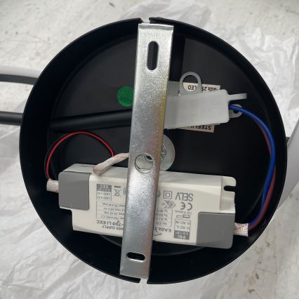 ONLI - LED Nástenné svietidlo TWIST LED/25W/230V 4000K čierna