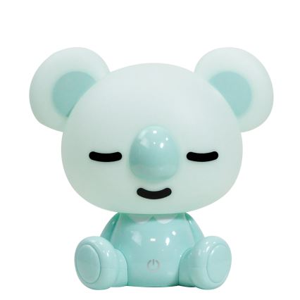 ONLI - LED stmievateľná detská nočná lampička PUPPIES LED/3W/230V 20 cm koala/zelená