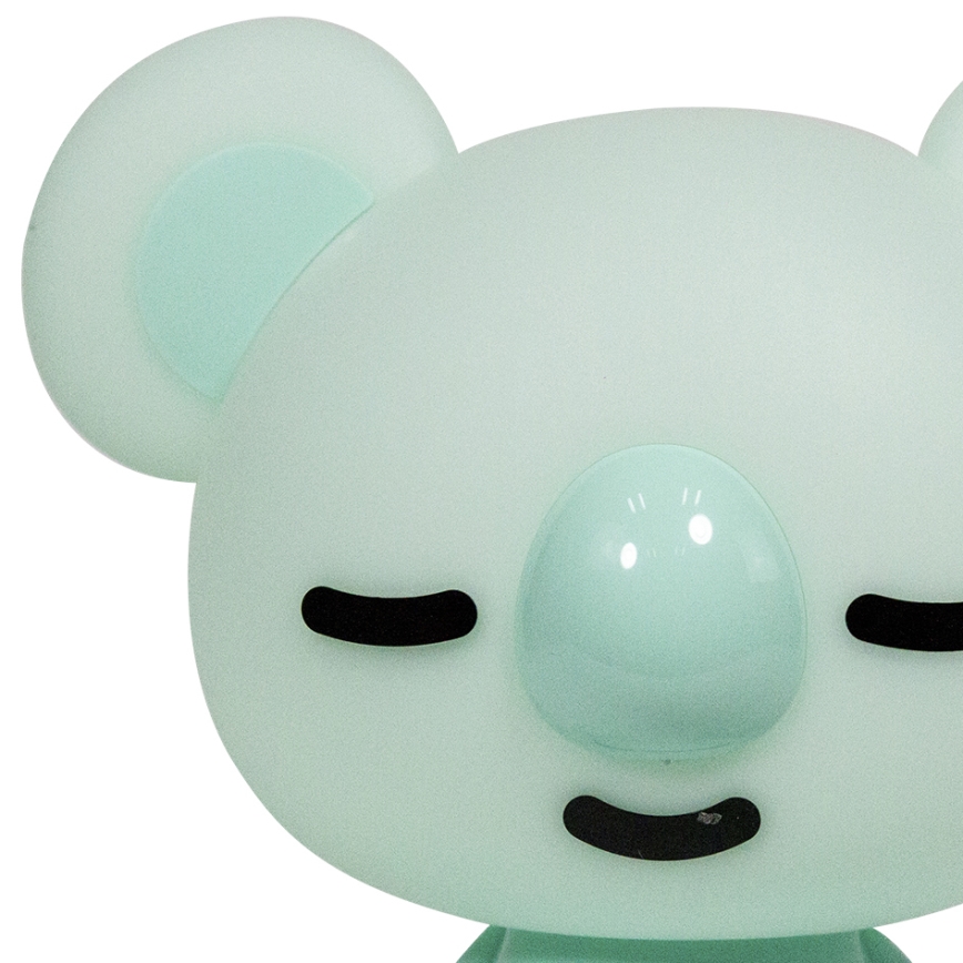 ONLI - LED stmievateľná detská nočná lampička PUPPIES LED/3W/230V 20 cm koala/zelená