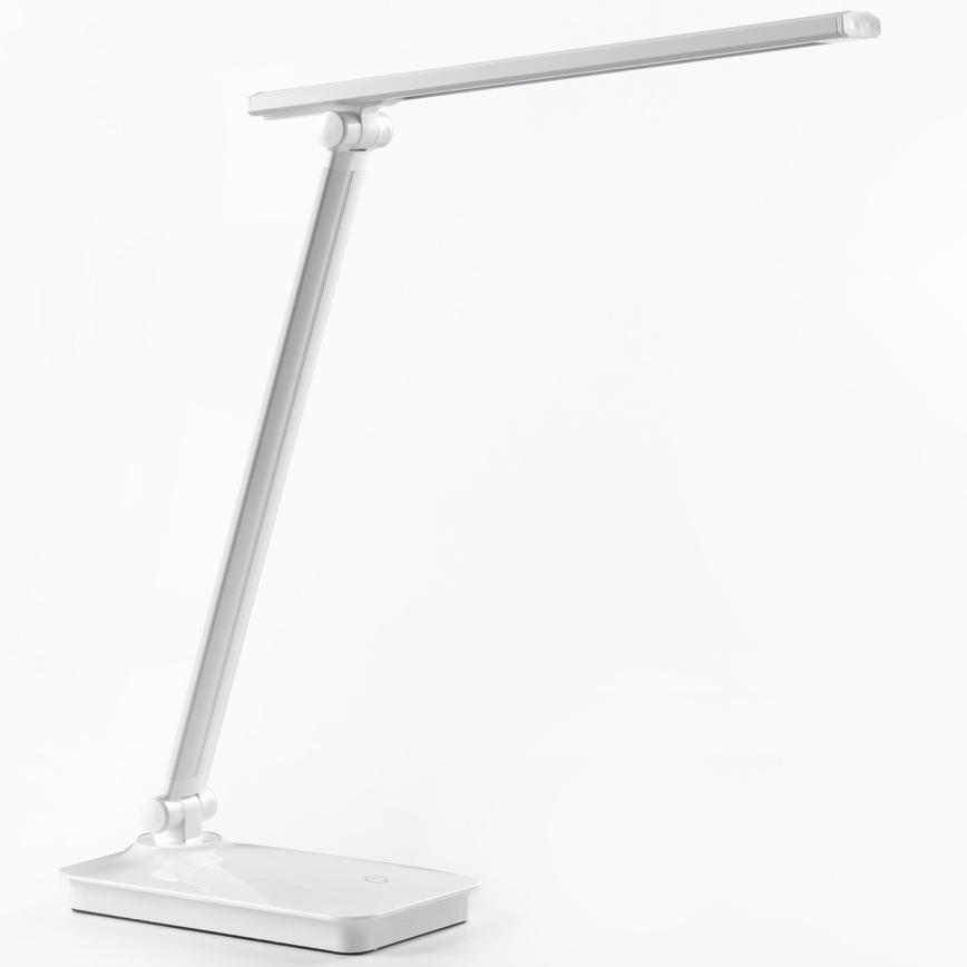 ONLI - LED Stmievateľná dotyková stolná lampa s USB portem DESKI LED/7W/230V 4000K biela
