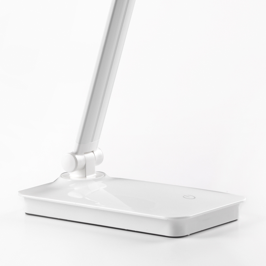 ONLI - LED Stmievateľná dotyková stolná lampa s USB portem DESKI LED/7W/230V 4000K biela