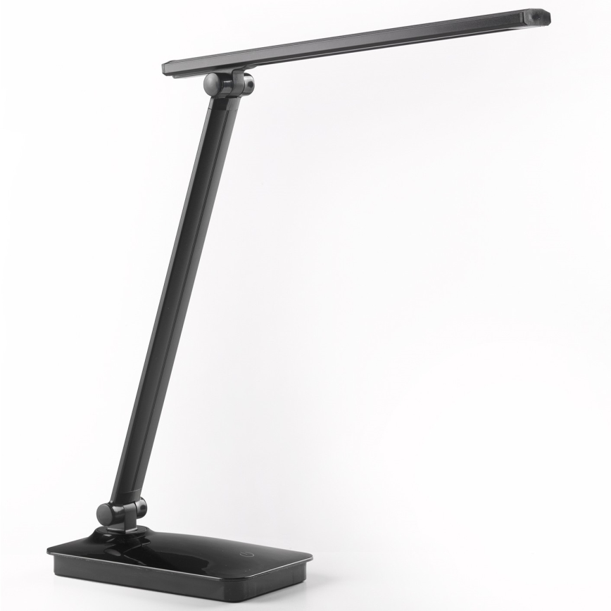ONLI - LED Stmievateľná stolná lampa s USB portom DESKI LED/7W/230V 4000K čierna