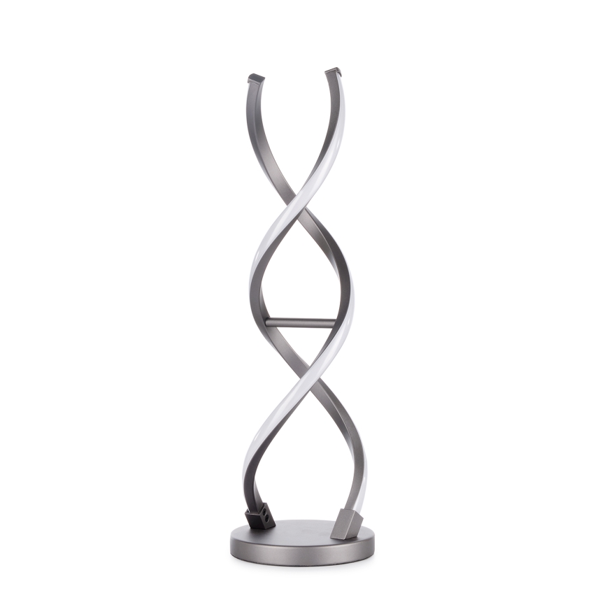 ONLI - LED Stolná lampa DNA LED/12W/230V 4000K 48,5 cm strieborná