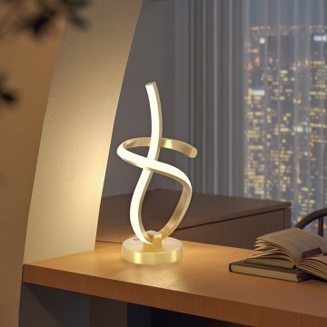 ONLI - LED Stolná lampa KIRA LED/10W/230V 4000K 28 cm zlatá