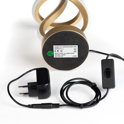 ONLI - LED Stolná lampa KIRA LED/12W/230V 4000K 38,5 cm zlatá