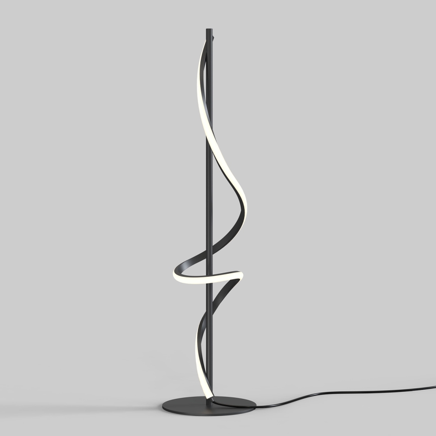 ONLI - LED Stolná lampa TWIST LED/16W/230V 4000K 81 cm čierna