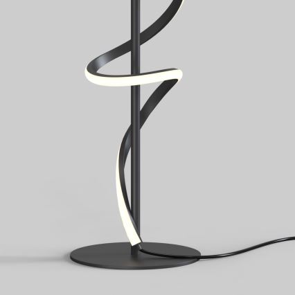 ONLI - LED Stolná lampa TWIST LED/16W/230V 4000K 81 cm čierna