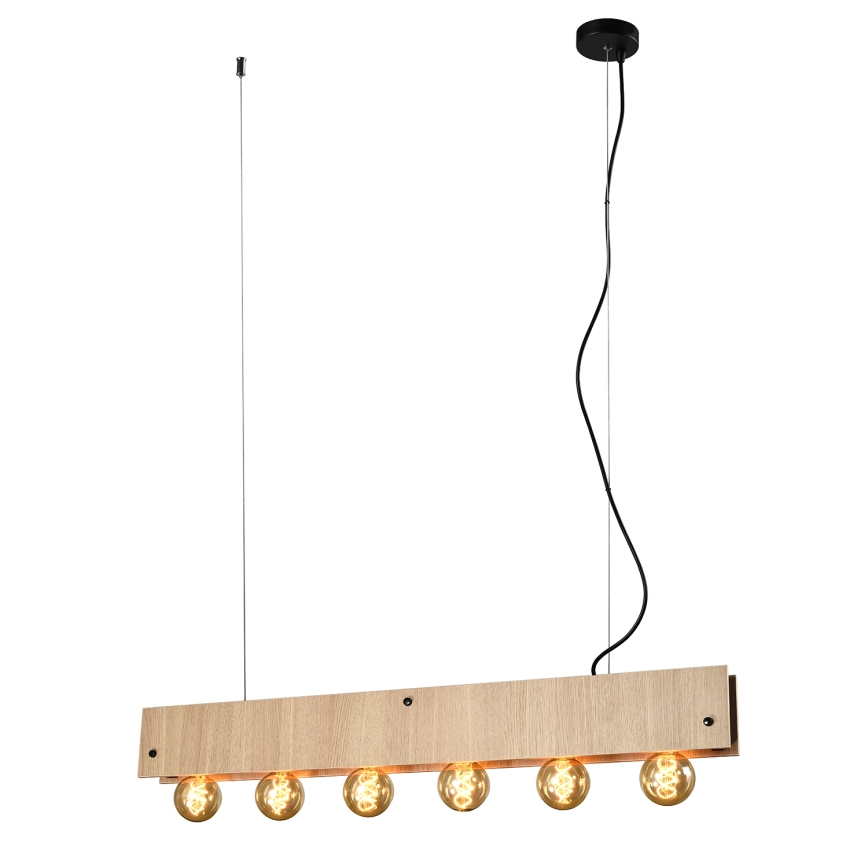 ONLI - Luster na lanku ARGO 6xE27/22W/230V béžová