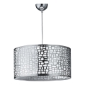 ONLI - Luster na lanku BRUCE 1xE27/15W/230V pr. 45 cm matný chróm