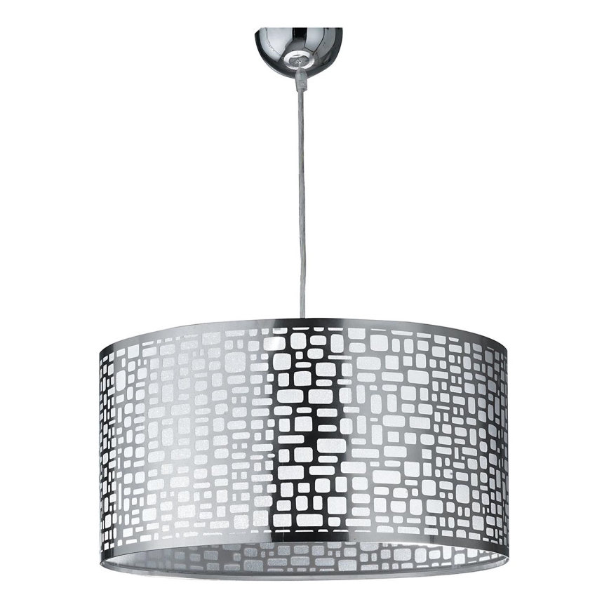 ONLI - Luster na lanku BRUCE 1xE27/15W/230V pr. 45 cm matný chróm