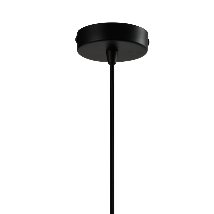 ONLI - Luster na lanku CROSS 6xE27/22W/230V čierna/mosadz