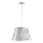 ONLI - Luster na lanku RICKY 1xE27/15W/230V pr. 40 cm biela
