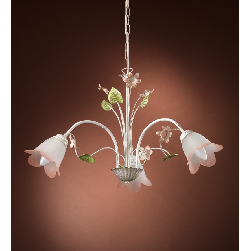 ONLI - Luster na reťazi BOTTON DORO 3xE14/6W/230V