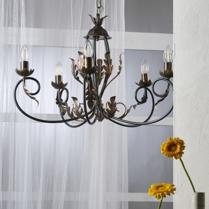 ONLI - Luster na reťazi GRETEL 5xE14/6W/230V