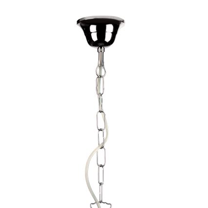 ONLI - Luster na reťazi PIOGGIA 1xE27/22W/230V lesklý chróm