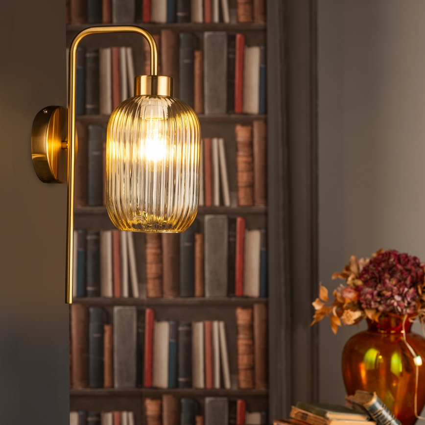 ONLI - Nástenné svietidlo DOROTY 1xE27/15W/230V mosadz