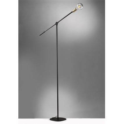 ONLI - Stojacia lampa ASTE 1xE27/15W/230V čierna/zlatá