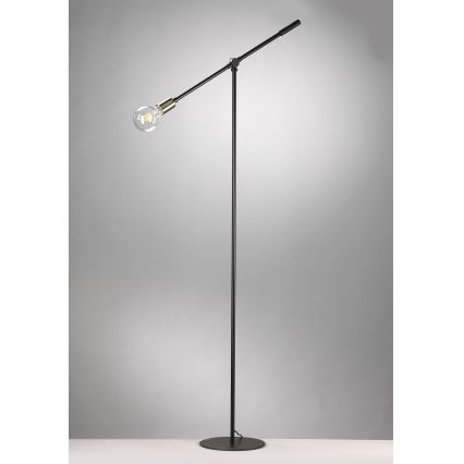 ONLI - Stojacia lampa ASTE 1xE27/15W/230V čierna/zlatá