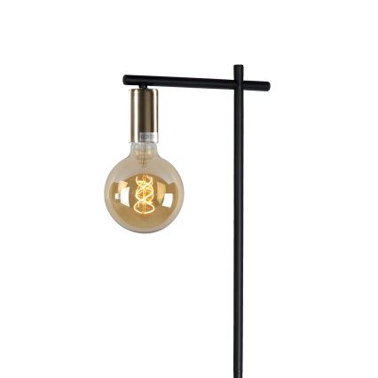 ONLI - Stojacia lampa CROSS 1xE27/22W/230V čierna/mosadz