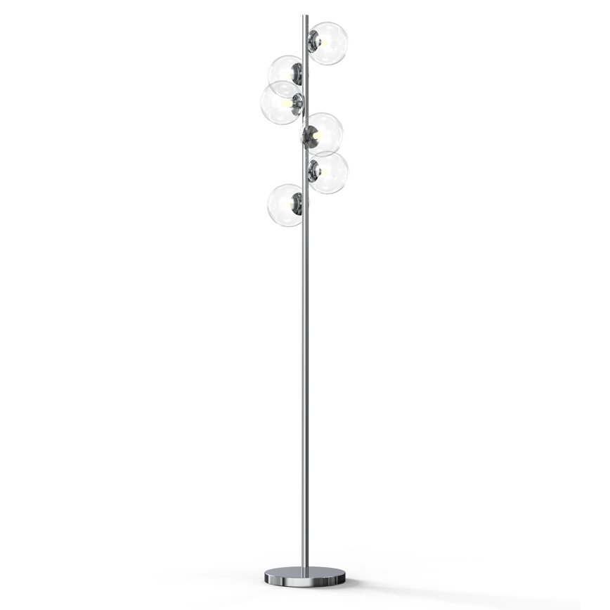 ONLI - Stojacia lampa KIMBERLY 6xG9/6W/230V lesklý chróm