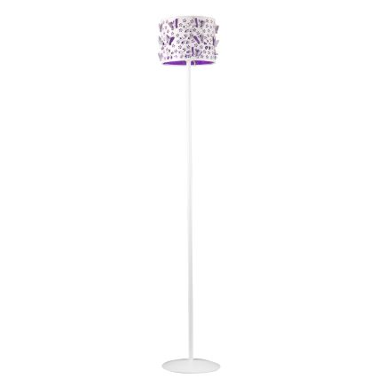 ONLI - Stojacia lampa TITILLA 1xE27/22W/230V fialová/biela