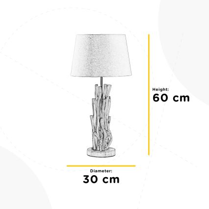 ONLI - Stolná lampa AGAR 1xE27/22W/230V 60 cm