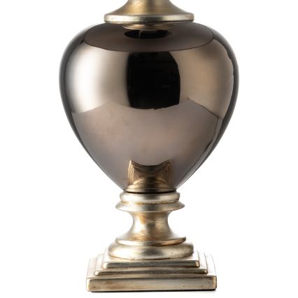 ONLI - Stolná lampa AMADEUS 1xE27/15W/230V sivá