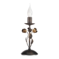 ONLI - Stolná lampa CAROLINA 1xE14/6W/230V 40 cm bronzová