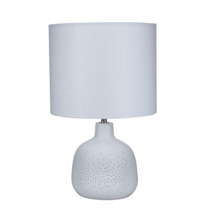 ONLI - Stolná lampa ELUMA 2xE27/15W/230V 48 cm biela