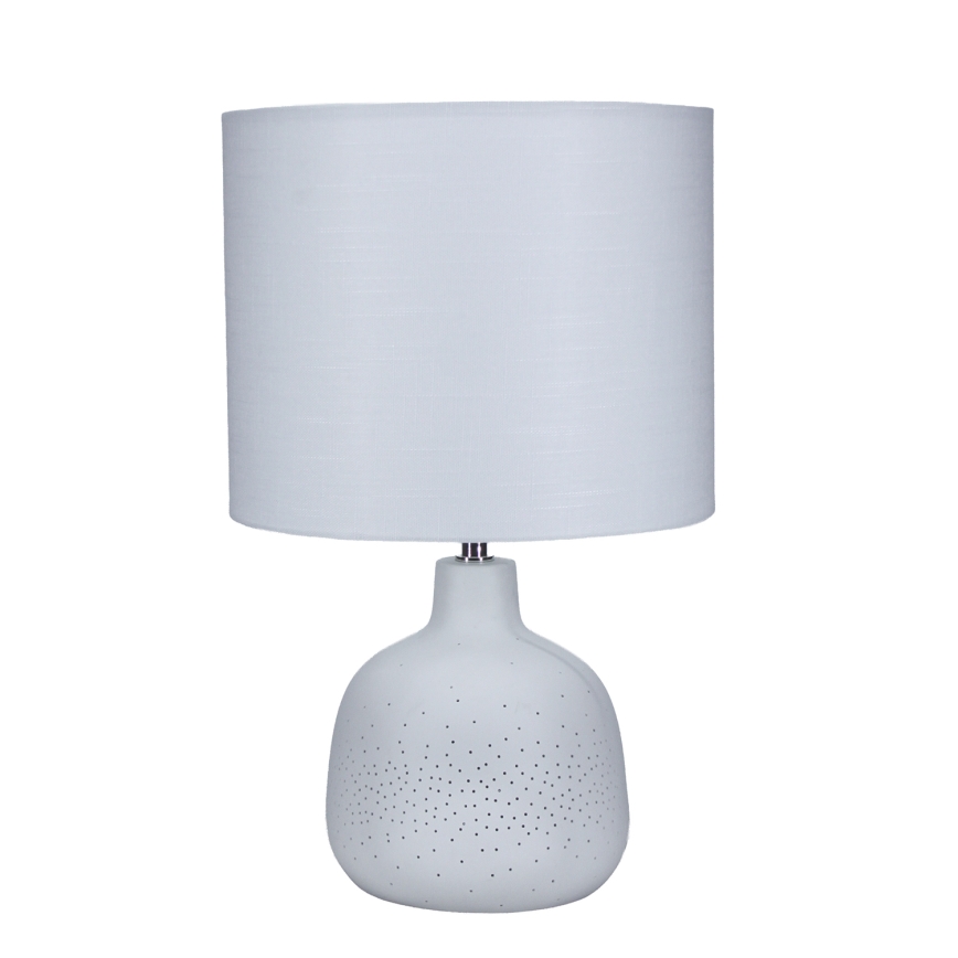 ONLI - Stolná lampa ELUMA 2xE27/15W/230V 48 cm biela