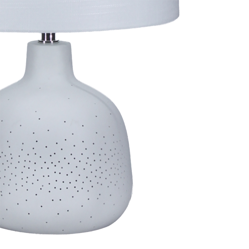 ONLI - Stolná lampa ELUMA 2xE27/15W/230V 48 cm biela