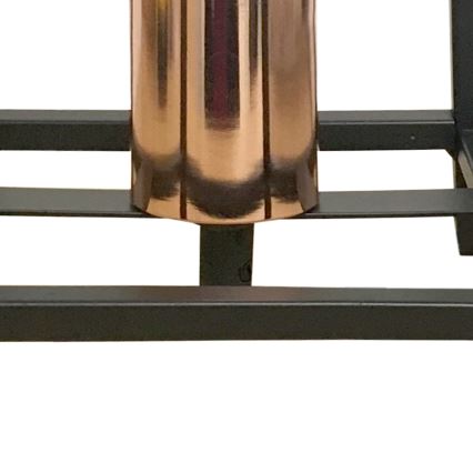 ONLI - Stolná lampa FLOKI 1xE27/15W/230V 20 cm čierna/medená