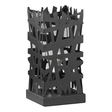 ONLI - Stolná lampa FORESTA 1xE27/15W/230V 29 cm čierna