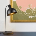 ONLI - Stolná lampa ISTANBUL 1xE27/22W/230V 50 cm čierna