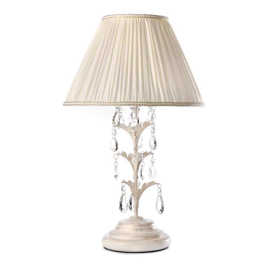 ONLI - Stolná lampa KAREN 1xE27/22W/230V biela 58 cm