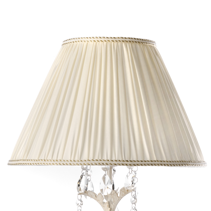 ONLI - Stolná lampa KAREN 1xE27/22W/230V biela 58 cm