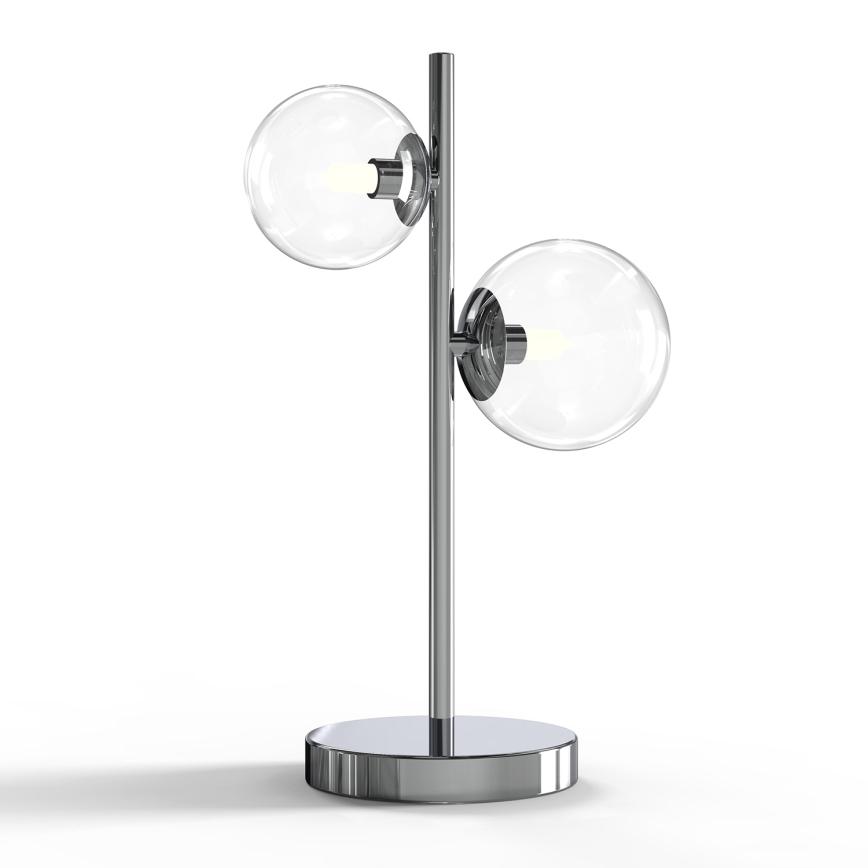 ONLI - Stolná lampa KIMBERLY 2xG9/6W/230V 40 cm lesklý chróm