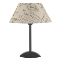 ONLI - Stolná lampa MAIDA 1xE27/15W/230V 38 cm hnedá