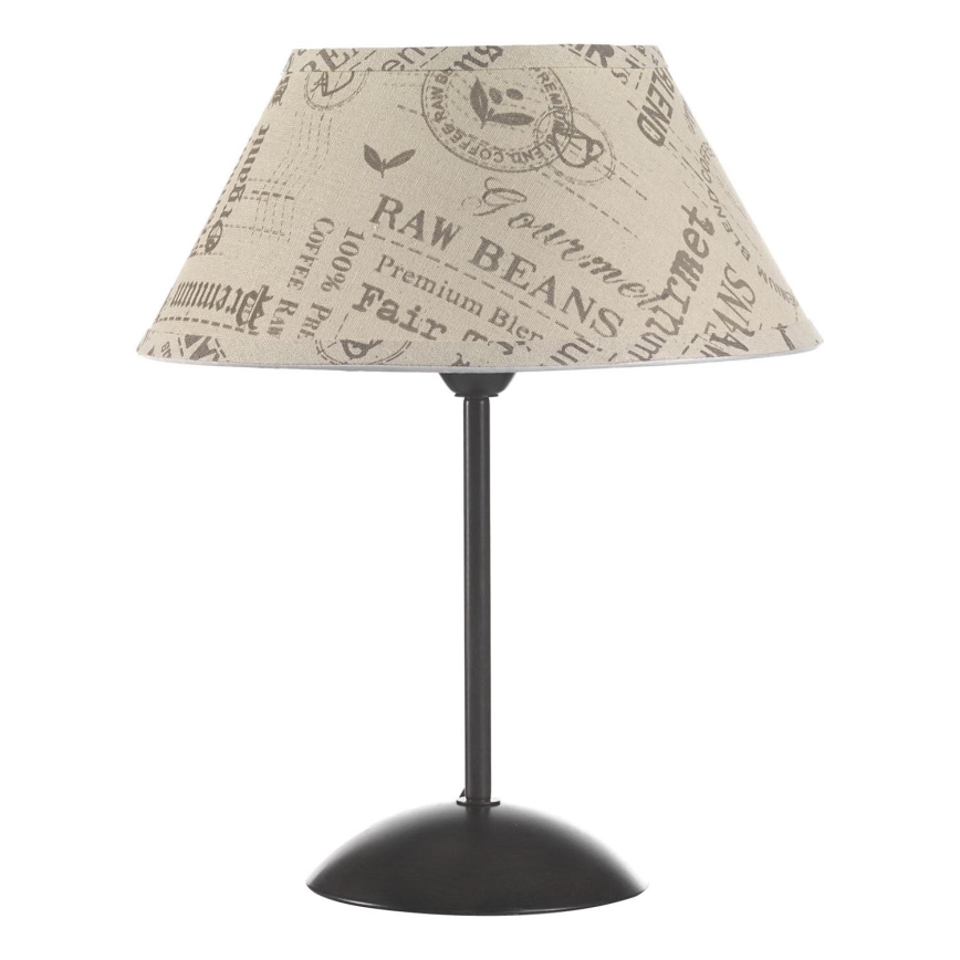 ONLI - Stolná lampa MAIDA 1xE27/15W/230V 38 cm hnedá