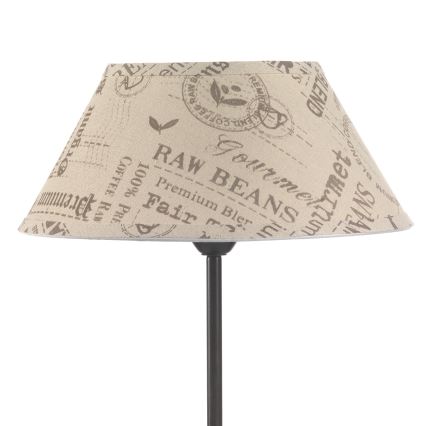 ONLI - Stolná lampa MAIDA 1xE27/15W/230V 38 cm hnedá