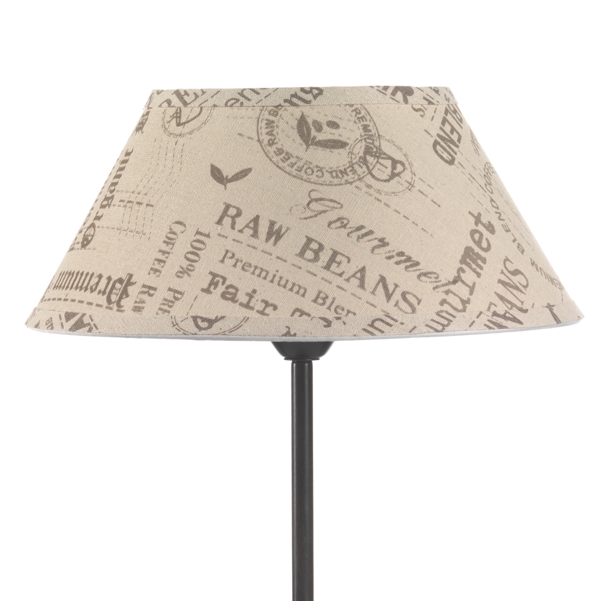 ONLI - Stolná lampa MAIDA 1xE27/15W/230V 38 cm hnedá