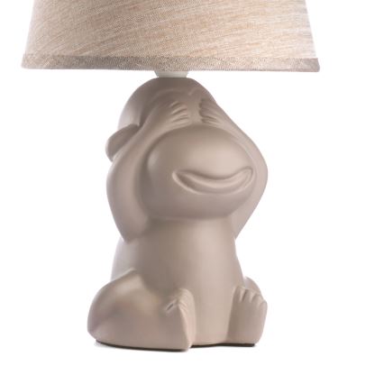 ONLI - Stolná lampa MONKEY 1xE14/6W/230V hnedá