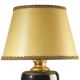 ONLI - Stolná lampa MOZART 1xE27/22W/230V čierna/zlatá 75 cm