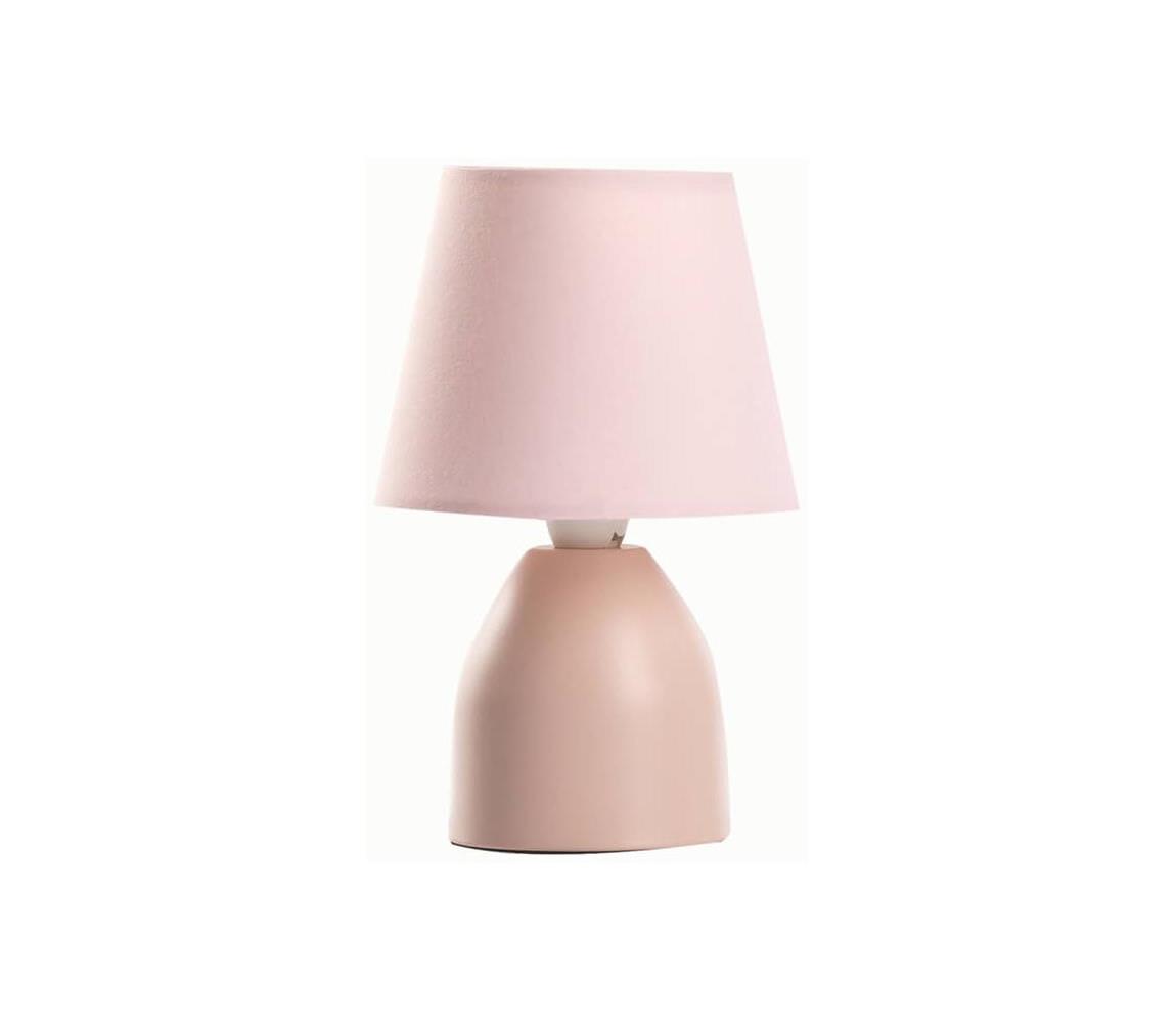 ONLI ONLI - Stolná lampa NANO 1xE14/6W/230V ružová 19 cm 