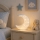 ONLI - Stolná lampa PORCELLANA 1xE14/6W/230V 21 cm mesiac