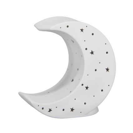 ONLI - Stolná lampa PORCELLANA 1xE14/6W/230V 21 cm mesiac