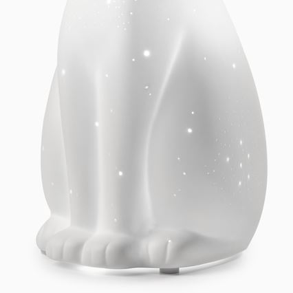 ONLI - Stolná lampa PORCELLANA 1xE14/6W/230V 27,2 cm mačka