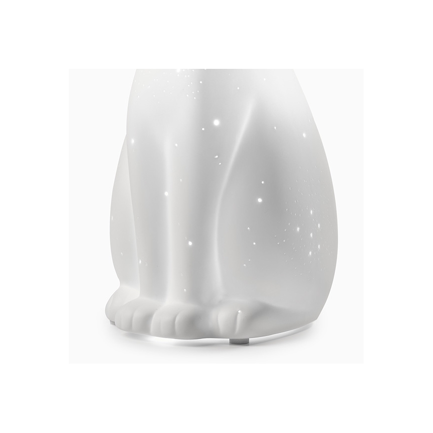 ONLI - Stolná lampa PORCELLANA 1xE14/6W/230V 27,2 cm mačka